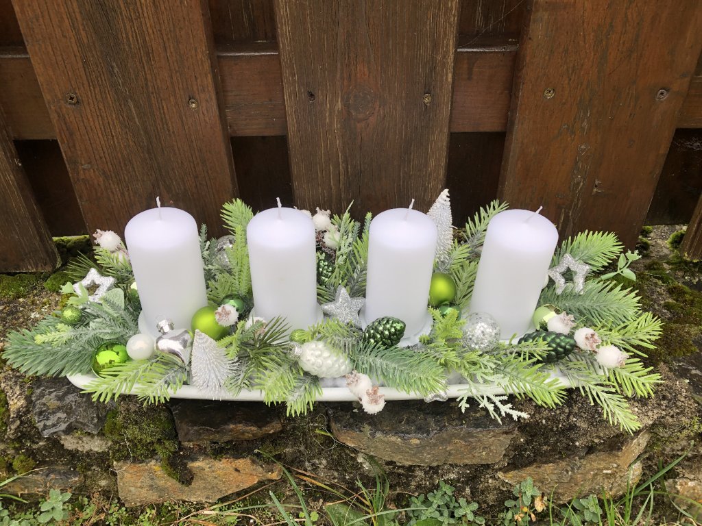 Vánoční svícny na advent